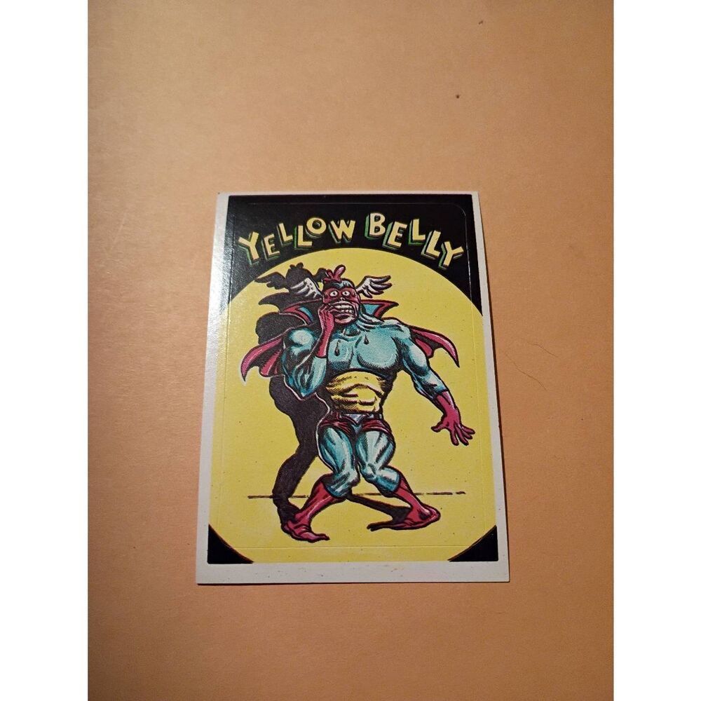 1983 General Mills Zero Heroes Trading Card Sticker Card Vintage #25